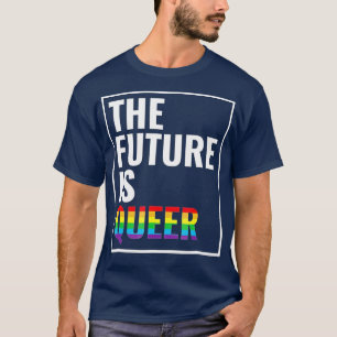 T-shirt L'avenir est un cadeau LGB Gay pride queer