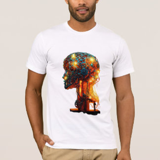 T-shirt L'avenir que nous bâtissons : propulsé par un