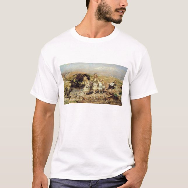 T-shirt L'aventure, 1883 (huile sur la toile) (Devant)