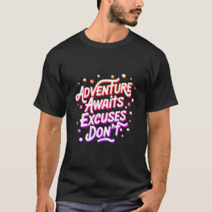 T-shirt L'aventure attend Tee
