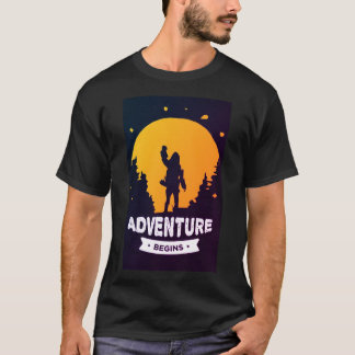 T-shirt L'aventure commence