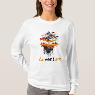 T-shirt L'aventure conçue par l'intelligence artificielle