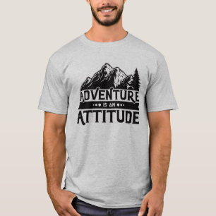 T-shirt L'aventure de vacances personnalisée est une attit