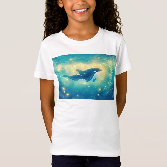 T-Shirt L'Aventure Enchantée De Swim Orca (Devant)