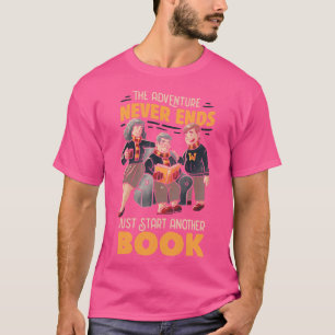T-shirt L'aventure ne se termine jamais juste commencer un