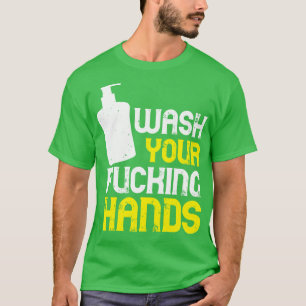 T-shirt Laver les mains