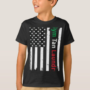 T-shirt Laverie de bronzage de gym Gtl New Jersey Garden N