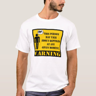 T-shirt L'avertissement de cette personne peut parler des