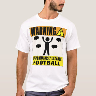 T-shirt L'avertissement peut spontanément parler du