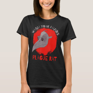 T-shirt Lavez Vos Mains Peste Rat Peste Médiévale Médecin