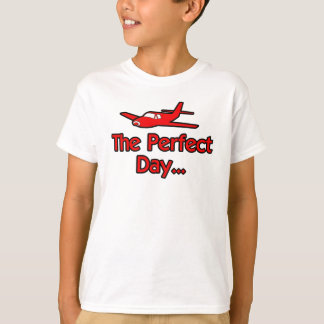 T-shirt L'avion du jour parfait