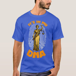 T-shirt L'avocat est dans mon ADN amusant Attorney Law Sch