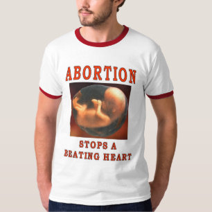 T-SHIRT L'AVORTEMENT S'ARRÊTE.