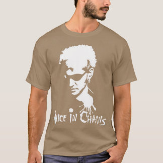 T-shirt Layne Staley portraituré Alice in Chains Icône gar