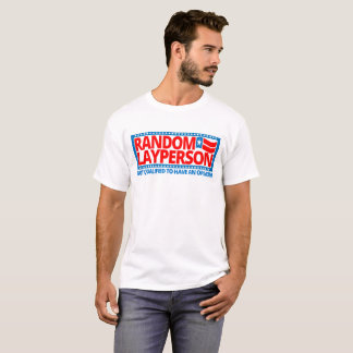 T-shirt Layperson aléatoire
