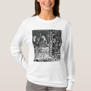 T-shirt Lazarre à la porte d'homme riche