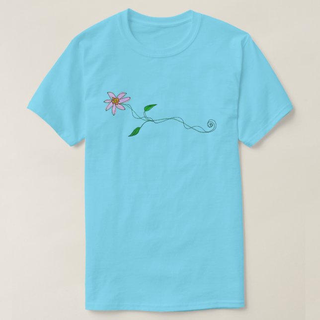 T-shirt Lazy Daisy Funky Art Abstrait à porter (Design devant)