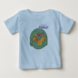 T-shirt Lazy Sunday Baby