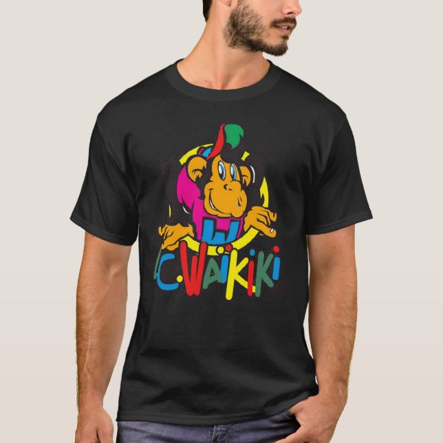 T-shirt Lc Waikiki Singe Essentiel (Devant)