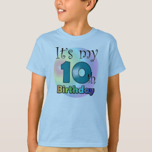 T-shirt Le 10e anniversaire de l'enfant