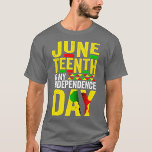 T-shirt Le 11 juin est ma fête de l'indépendance 1865 Ame