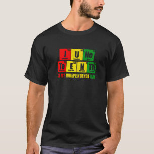 T-shirt Le 11 Juin Est Mon Jour De L'Indépendance 1865 Pér