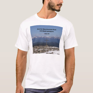 T-shirt Le 1h14 de John et le mot sont devenus chair et