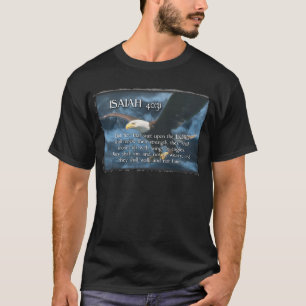 T-shirt Le 40:31 d'ISAÏE montent avec des ailes comme