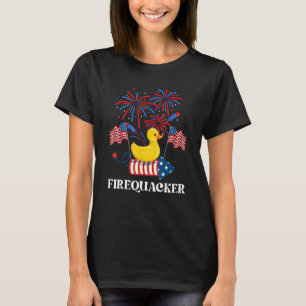 T-shirt Le 4 Juillet Usa Patriotique Patriotique Pirate Ru