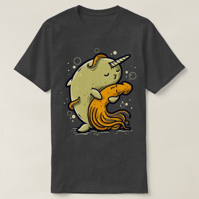 T-shirt Le baiser (Design devant)