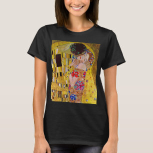 T-shirt Le Baiser par Gustav Klimt, Art Nouveau Vintage
