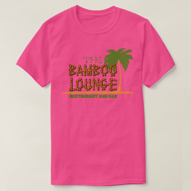 T-shirt Le Bamboo Lounge (Design devant)