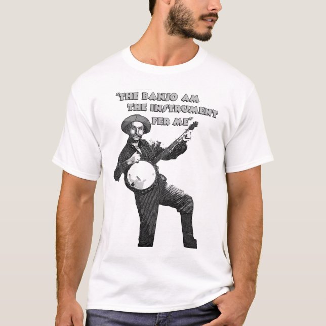 T-shirt Le banjo AM la maintenance d'instrument je (Devant)