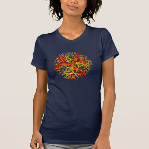 T-shirt Le baobab de rouge de VB