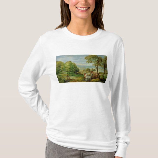 T-shirt Le baptême de l'eunuque éthiopien (Devant)