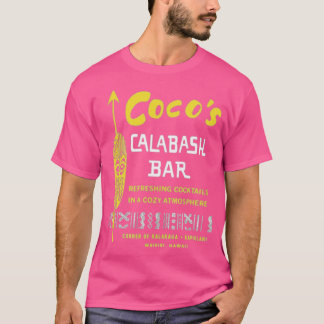 T-shirt Le bar Calabash de Coco - Waikiki, HI - Tiki vinta