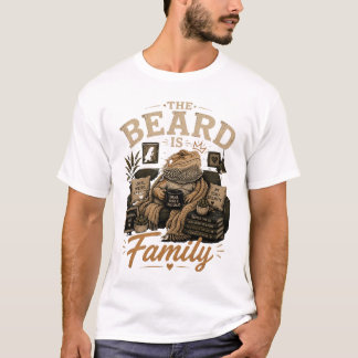 T-shirt Le Barbu Est Un Vêtement Pour Amoureux De Reptiles