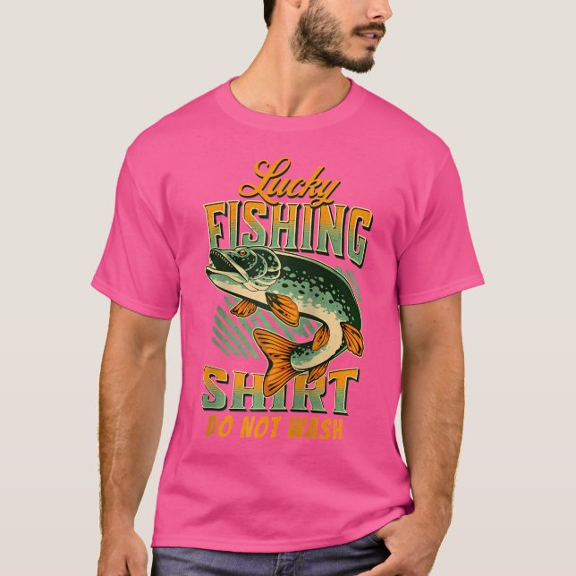 T-shirt Le baseball des amoureux de la pêche (Devant)