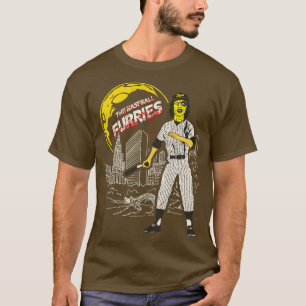 T-shirt Le baseball nourrit la lune de sang