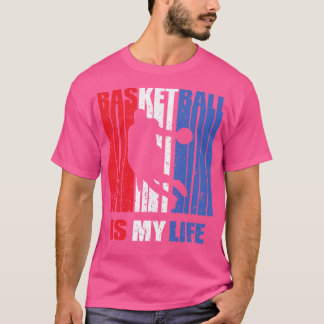 T-shirt Le basket-ball est ma vie