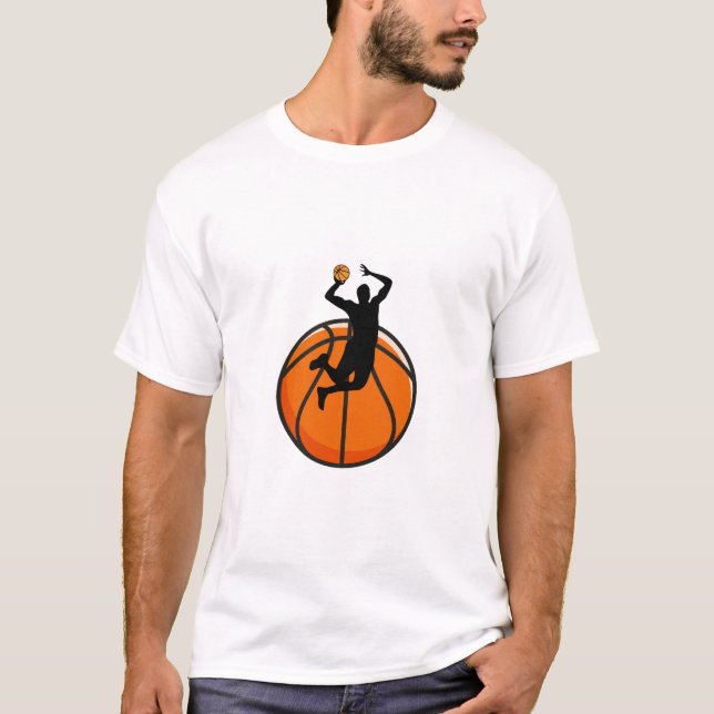 T-shirt Le basket-ball n'est pas seulement un jeu, c'est u (Devant)