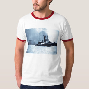 T-shirt Le bateau de traction subite de Jesse James Great