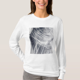 T-shirt Le bateau dépiste l'océan pacifique du nord