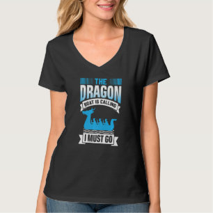 T-shirt Le bateau dragon m'appelle, je dois partir - Batea