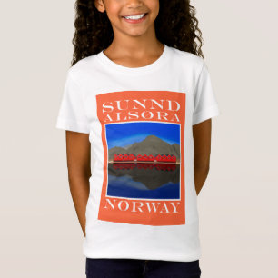 T-Shirt Le Bateau Rouge Maisons Sunndalsøra Norvège