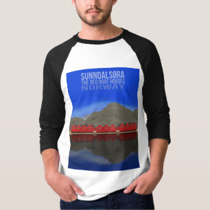T-shirt Le Bateau Rouge Maisons Sunndalsøra Norvège