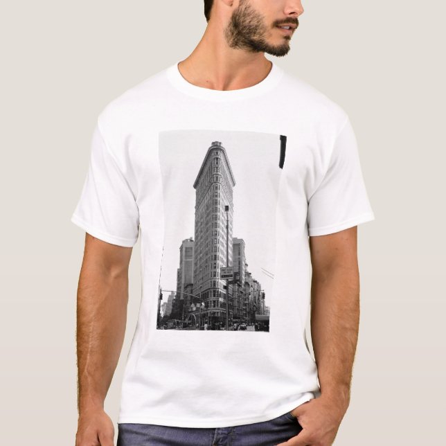 T-shirt Le bâtiment de Flatiron (photo) (Devant)