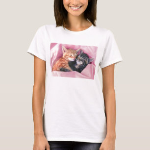 T-shirt le bébé des femmes rêveuses de chatons - chemis