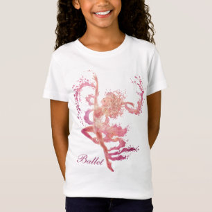 T-Shirt Le bébé des filles d'imaginaire de ballet - poup