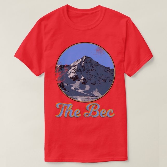 T-shirt Le Bec des Rosses (Design devant)